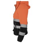 Hanorac reflectorizant din fleece pentru femei MANTIS HOOD ORANGE