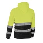 Hanorac reflectorizant din fleece pentru femei MANTIS HOOD YELLOW