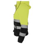 Hanorac reflectorizant din fleece pentru femei MANTIS HOOD YELLOW