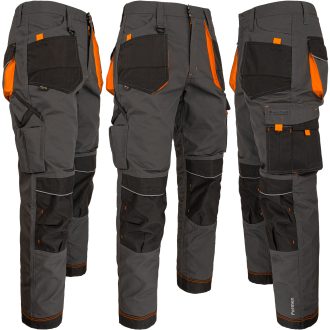Salopetă de lucru până la talie PROFI DARK ORANGE 2.0