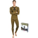 Lenjerie termică și maiou set complet VERRAN KHAKI