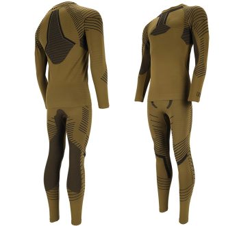 Lenjerie termică și maiou set complet VERRAN KHAKI