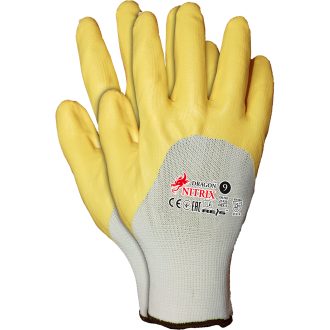 Mănuși nitril NITRENI YELLOW