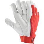 Mănuși de lucru combinate HOBY RED