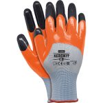 Mănuși de lucru din nitril XERONIT ORANGE