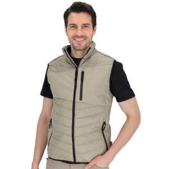 Vestă de lucru matlasată SHELLTER BEIGE