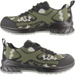Pantofi de protecție pentru lucru CAMO GREEN SB