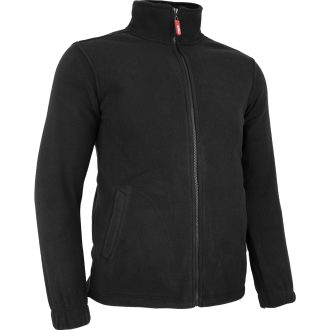Jachetă de lucru fleece SMOFI BLACK